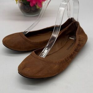 Lucky Brand Tan Ballet Flats Size 9 BFL9170E
